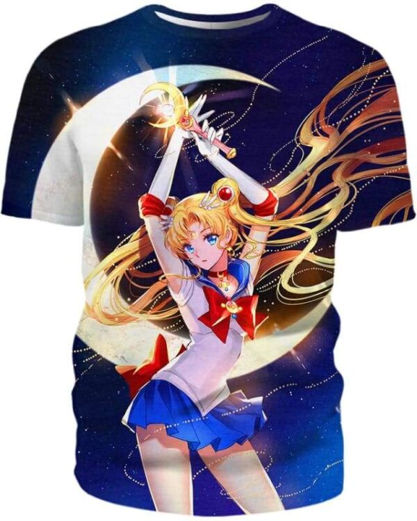 Dance Under The Moon - All Over Apparel - T-Shirt / S - www.secrettees.com