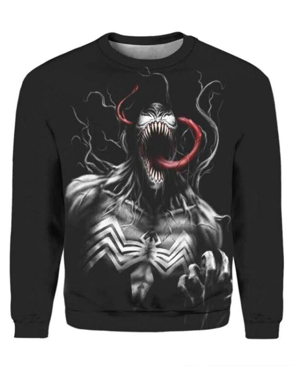 Darkest Venom - All Over Apparel - Sweatshirt / S - www.secrettees.com