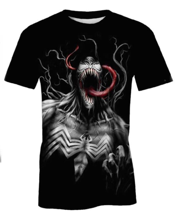 Darkest Venom - All Over Apparel - T-Shirt / S - www.secrettees.com