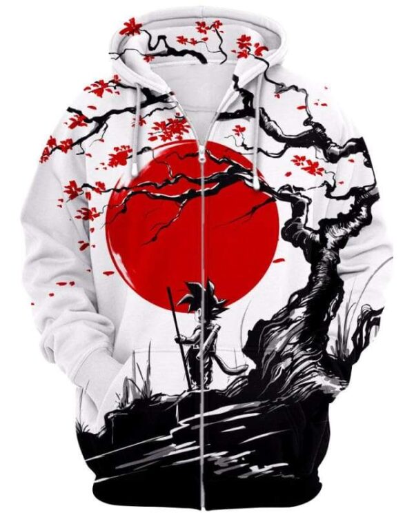 DB Japan Concept - All Over Apparel - Zip Hoodie / S - www.secrettees.com