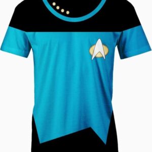 Deanna Troi Star Trek Costume - All Over Apparel - T-Shirt / S - www.secrettees.com