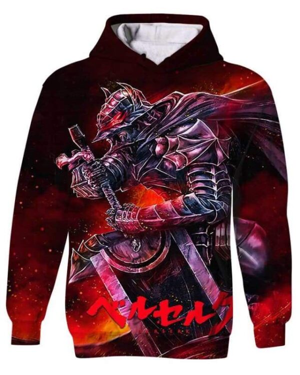 Death Berserk - All Over Apparel - Kid Hoodie / S - www.secrettees.com