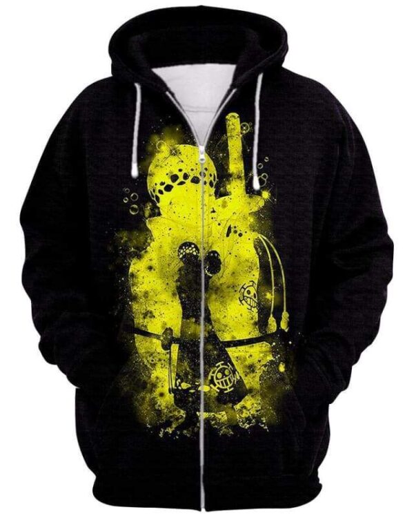 Death Doctor - All Over Apparel - Zip Hoodie / S - www.secrettees.com