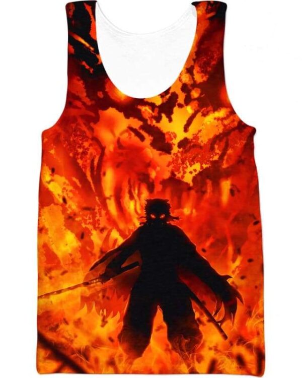 Devil Fire - All Over Apparel - Tank Top / S - www.secrettees.com