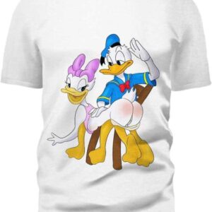 Donald Duck Sculaccia - All Over Apparel - T-Shirt / S - www.secrettees.com
