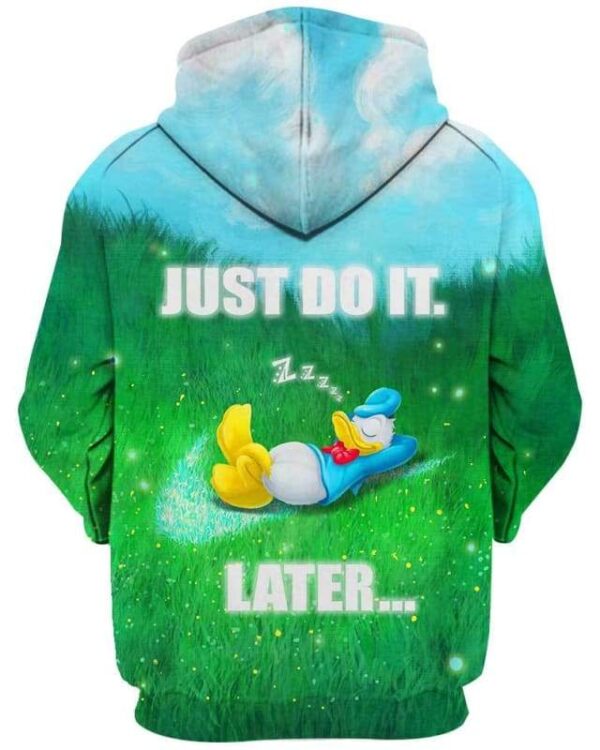 Donald - Just Do It Later - All Over Apparel - www.secrettees.com