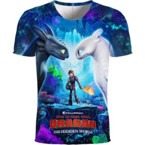 Dragon Hidden World - All Over Apparel - T-Shirt / S - www.secrettees.com