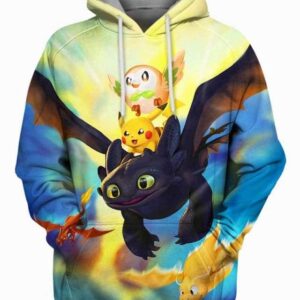 Dragon World - All Over Apparel - Hoodie / S - www.secrettees.com