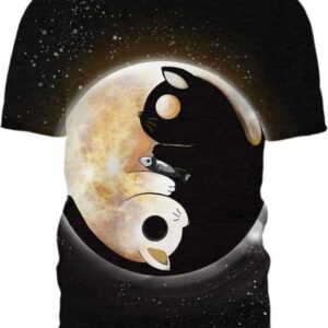Eclipse Kittens - All Over Apparel - T-Shirt / S - www.secrettees.com