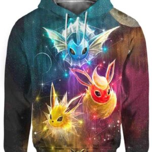 Eevee Planet - All Over Apparel - Hoodie / S - www.secrettees.com