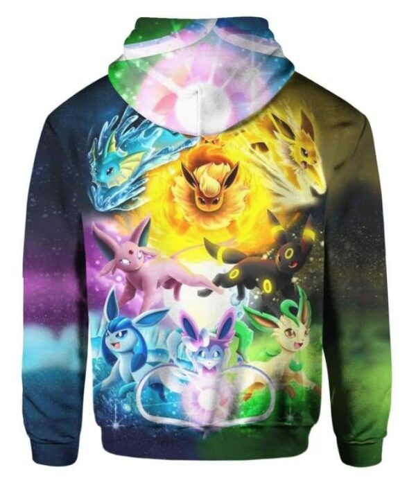 Eeveelutions Power - All Over Apparel - www.secrettees.com