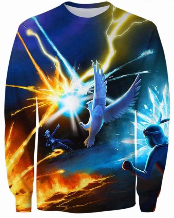 Elemental Clash - All Over Apparel - Sweatshirt / S - www.secrettees.com