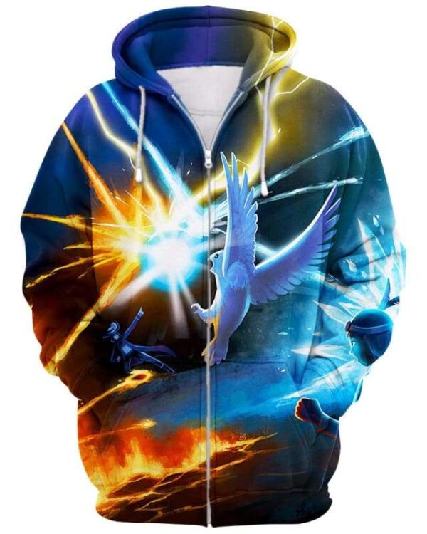 Elemental Clash - All Over Apparel - Zip Hoodie / S - www.secrettees.com