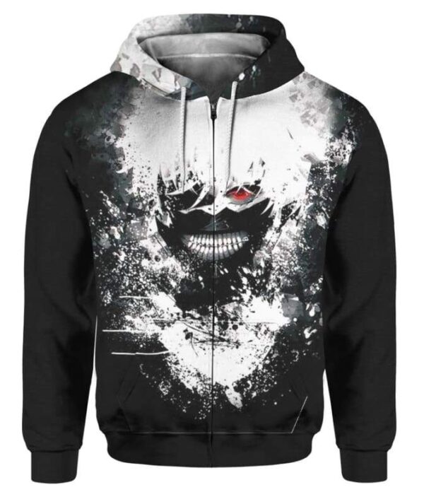 Evaporate - All Over Apparel - Zip Hoodie / S - www.secrettees.com