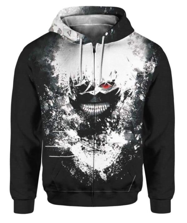 Evaporate - All Over Apparel - Zip Hoodie / S - www.secrettees.com