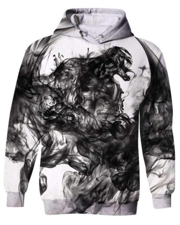 Extravagant Smoke - All Over Apparel - Kid Hoodie / S - www.secrettees.com