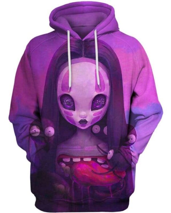 Faceless - All Over Apparel - Hoodie / S - www.secrettees.com