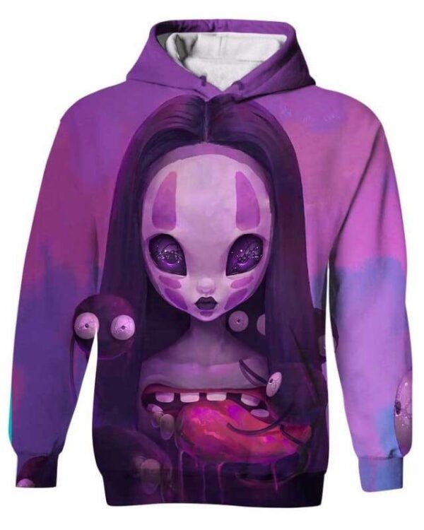 Faceless - All Over Apparel - Kid Hoodie / S - www.secrettees.com