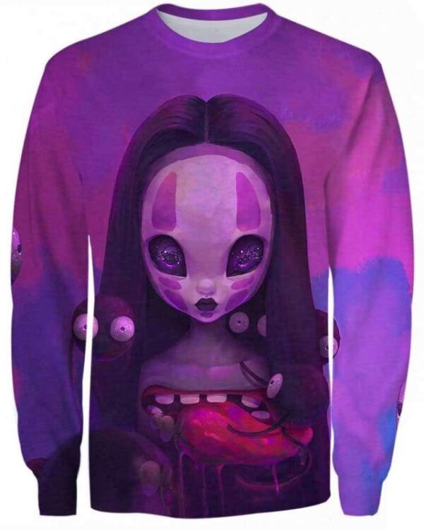 Faceless - All Over Apparel - Sweatshirt / S - www.secrettees.com