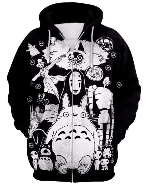 Family - All Over Apparel - Zip Hoodie / S - www.secrettees.com