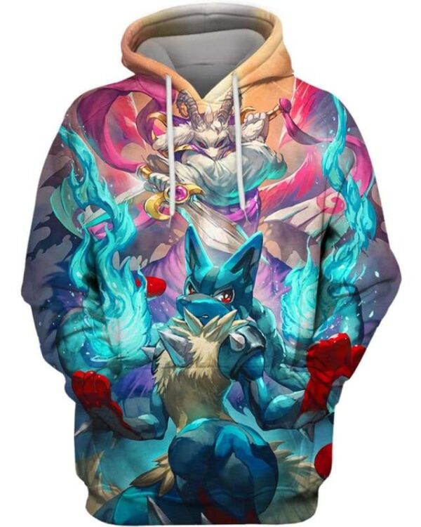 Fierce Fighting - All Over Apparel - Hoodie / S - www.secrettees.com