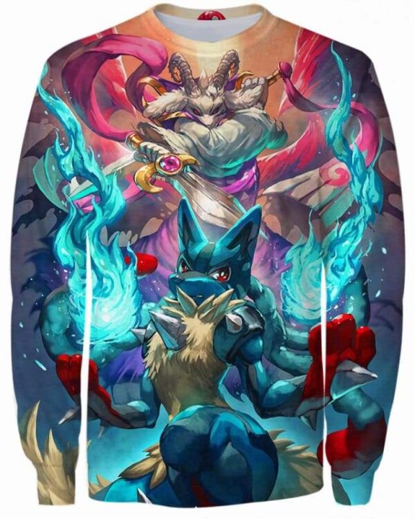 Fierce Fighting - All Over Apparel - Sweatshirt / S - www.secrettees.com