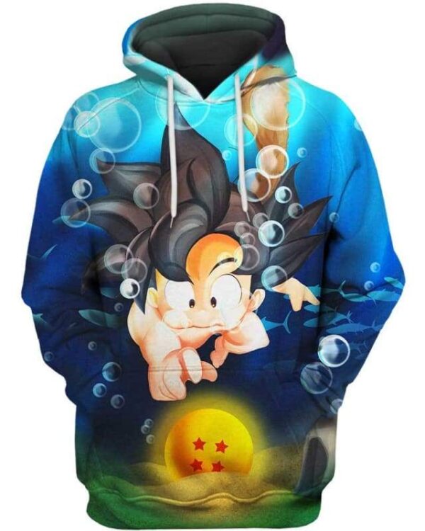 Finding Dragon Ball - All Over Apparel - Hoodie / S - www.secrettees.com