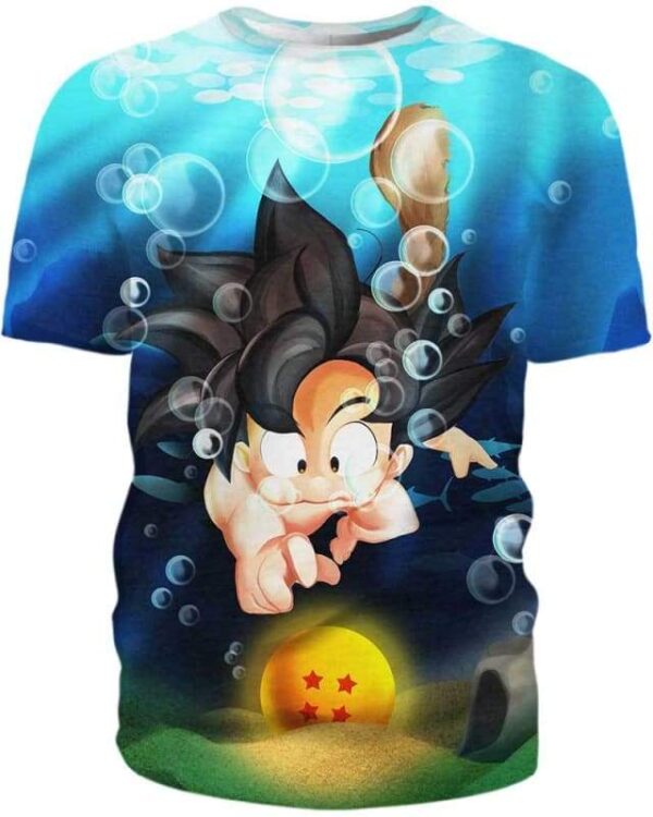 Finding Dragon Ball - All Over Apparel - Kid Tee / S - www.secrettees.com