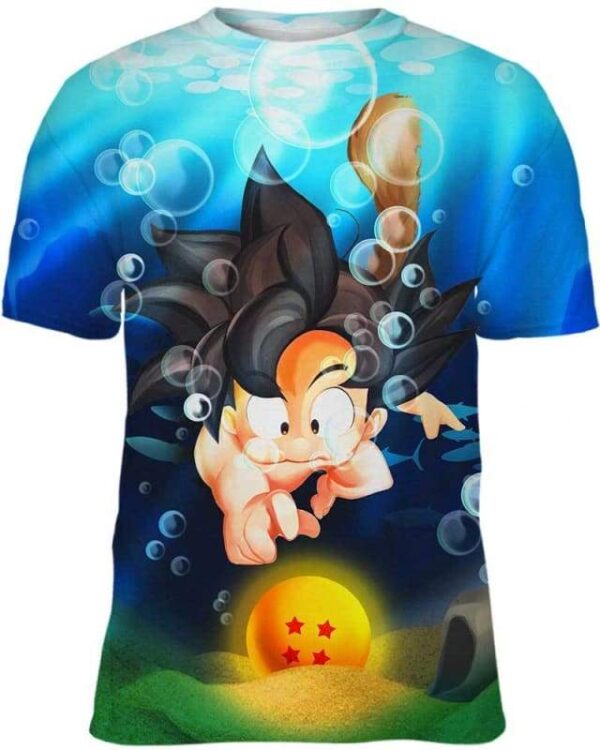 Finding Dragon Ball - All Over Apparel - T-Shirt / S - www.secrettees.com