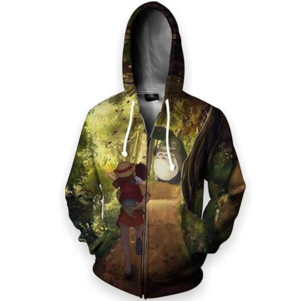 Finding Neighbor - All Over Apparel - Zip Hoodie / S - www.secrettees.com