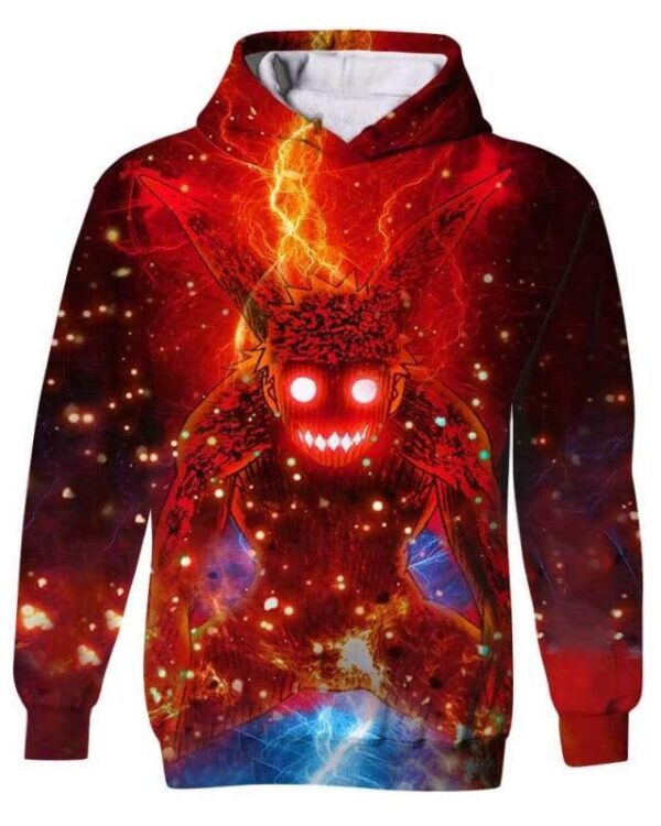 Fire Alien - All Over Apparel - Kid Hoodie / S - www.secrettees.com