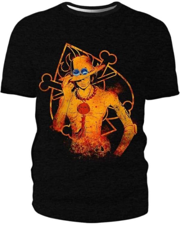 Fire Dominates - All Over Apparel - T-Shirt / S - www.secrettees.com