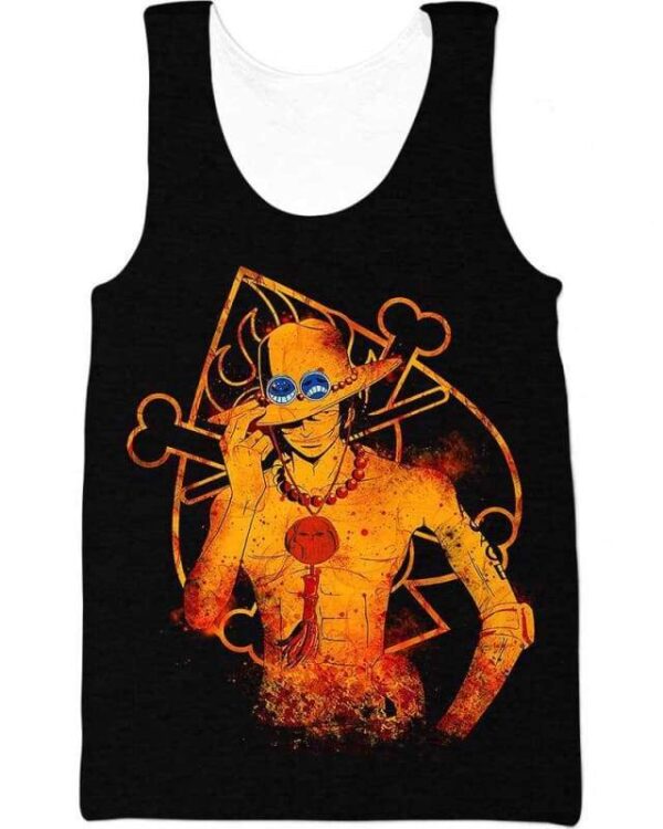 Fire Dominates - All Over Apparel - Tank Top / S - www.secrettees.com