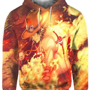 Fire Fist - All Over Apparel - Hoodie / S - www.secrettees.com