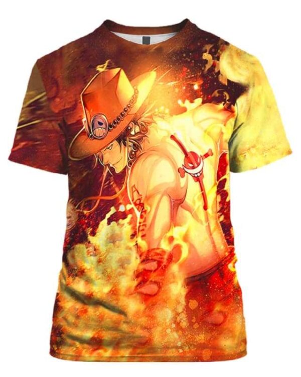 Fire Fist - All Over Apparel - T-Shirt / S - www.secrettees.com