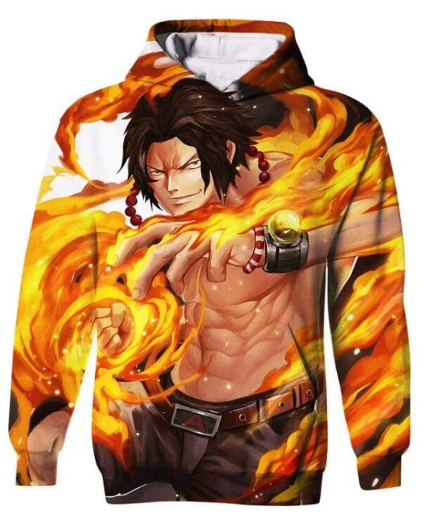 Fire Fit - All Over Apparel - Kid Hoodie / S - www.secrettees.com