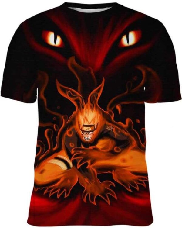 Fire Knight - All Over Apparel - Kid Tee / S - www.secrettees.com