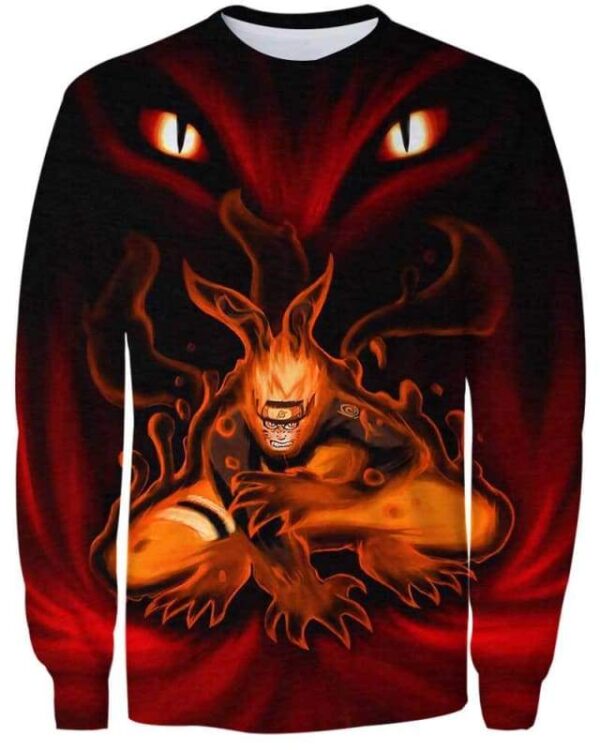 Fire Knight - All Over Apparel - Sweatshirt / S - www.secrettees.com