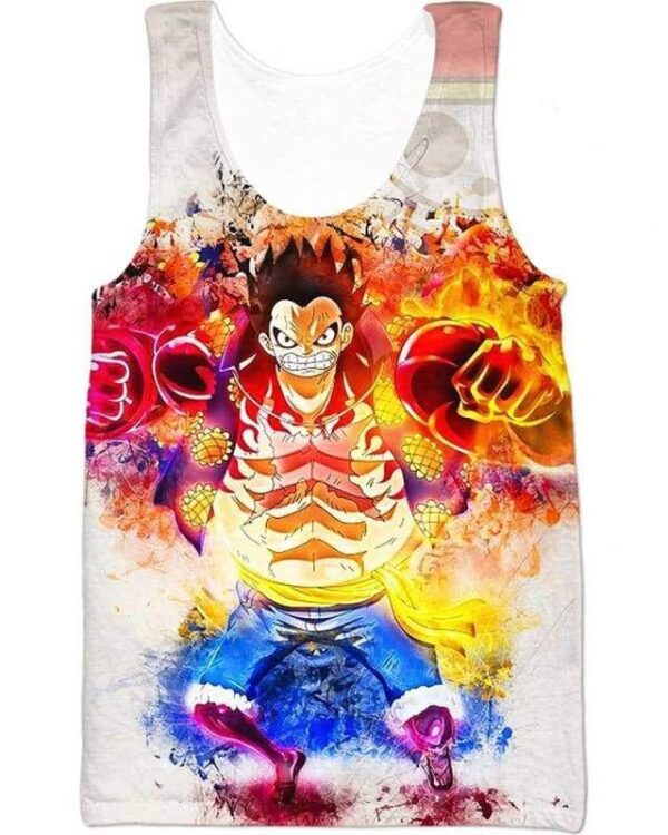 Fire Punch - All Over Apparel - Tank Top / S - www.secrettees.com