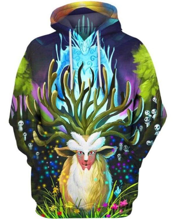 Forest Spirit - All Over Apparel - Hoodie / S - www.secrettees.com