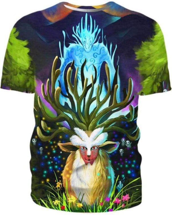 Forest Spirit - All Over Apparel - T-Shirt / S - www.secrettees.com