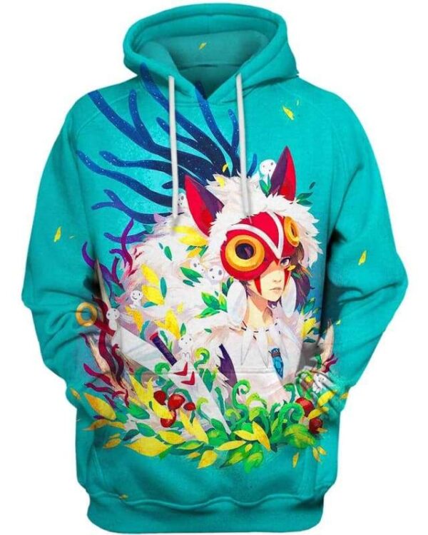 Forest Warrior - All Over Apparel - Hoodie / S - www.secrettees.com