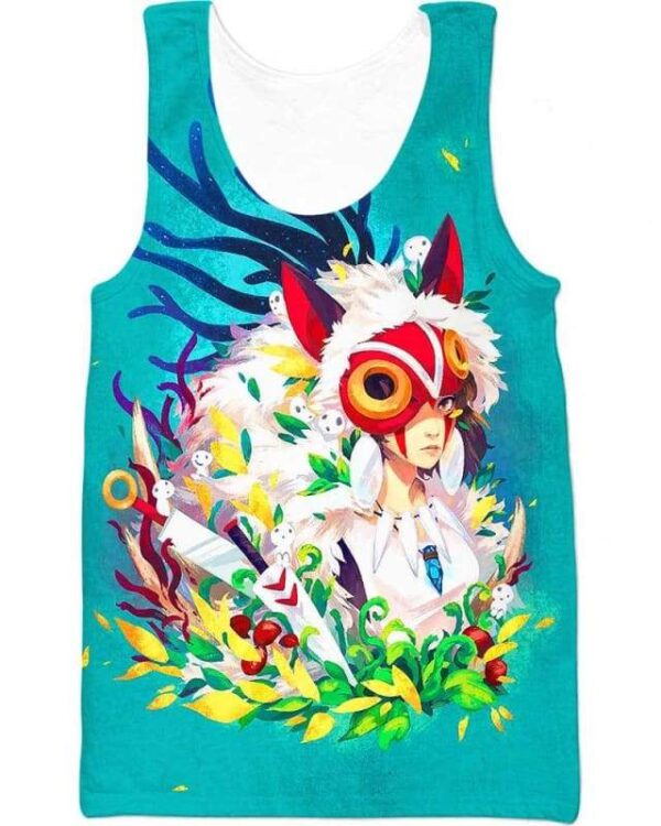Forest Warrior - All Over Apparel - Tank Top / S - www.secrettees.com