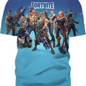 Fortnite Heroes - All Over Apparel - T-Shirt / S - www.secrettees.com