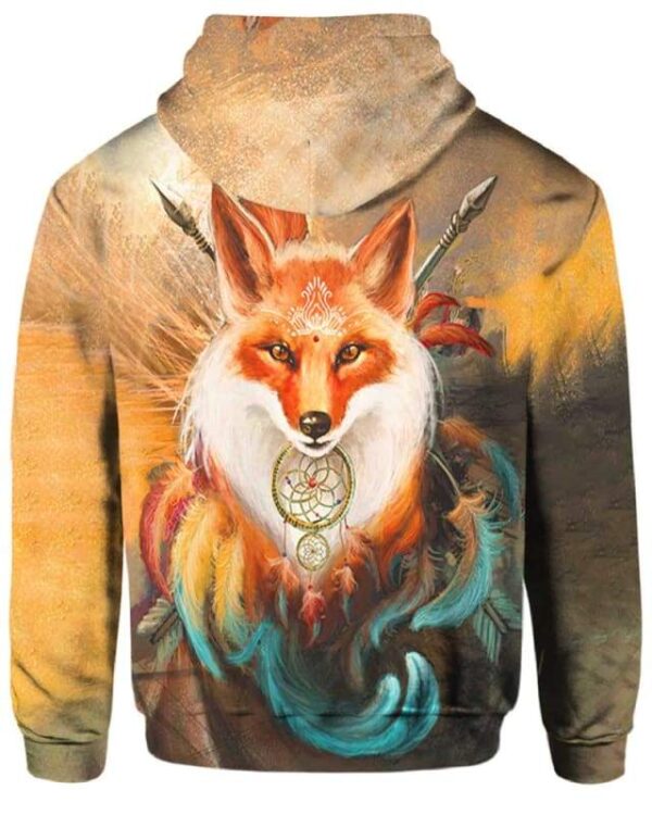 Fox Warrior - All Over Apparel - www.secrettees.com