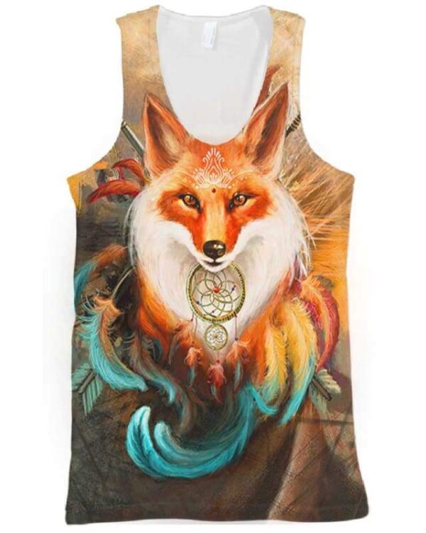 Fox Warrior - All Over Apparel - Tank Top / S - www.secrettees.com