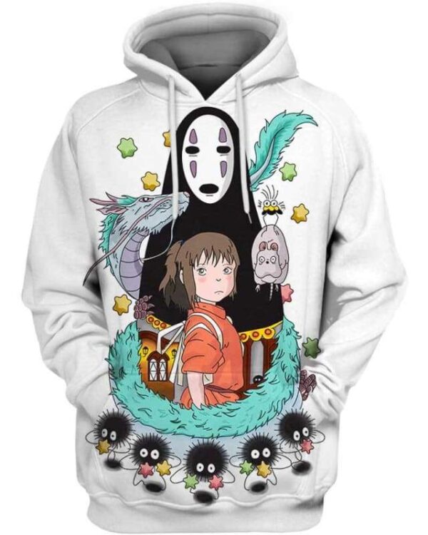 Friends - All Over Apparel - Hoodie / S - www.secrettees.com