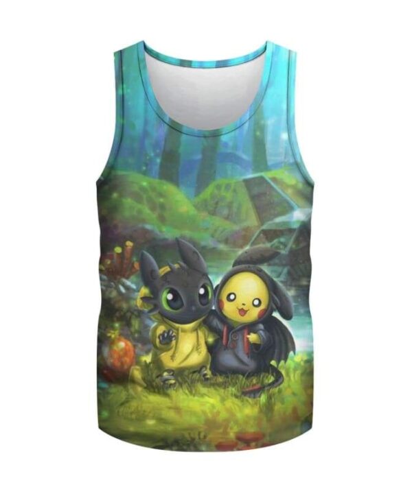 Friendship Forest - All Over Apparel - Tank Top / S - www.secrettees.com