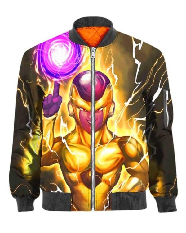 Frieza Gold - All Over Apparel - Bomber / S - www.secrettees.com