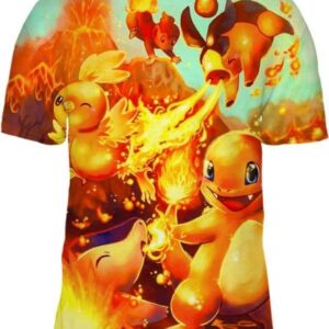 Frolic With Fire - All Over Apparel - T-Shirt / S - www.secrettees.com